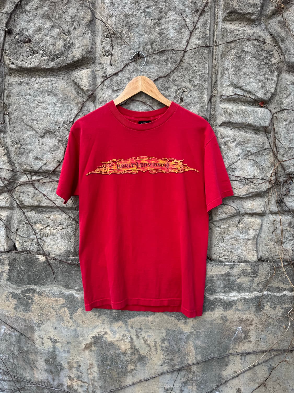00s 할리데이비슨 빈티지 2004 페이딩 프린팅 반팔 티셔츠 m 상품이미지1