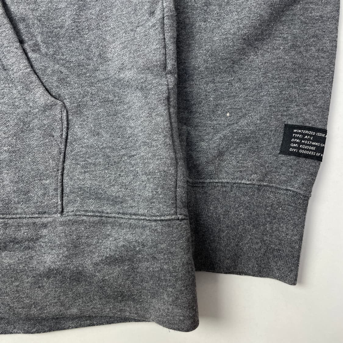 나이키 그레이 후드 집업 XL 상품이미지5