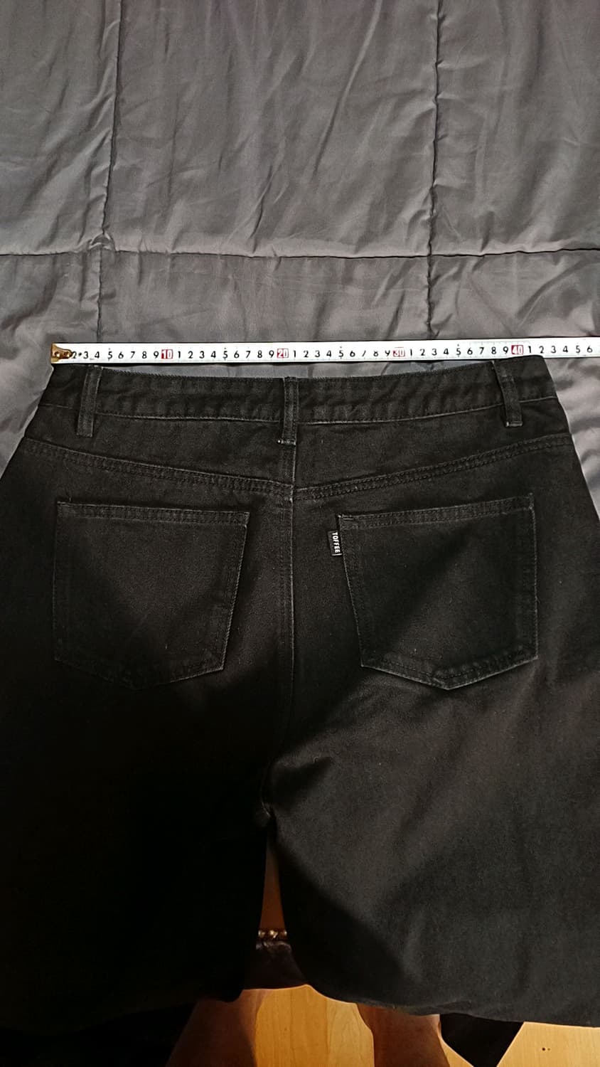 토피 블랙진 33인치 기장107 상품이미지5