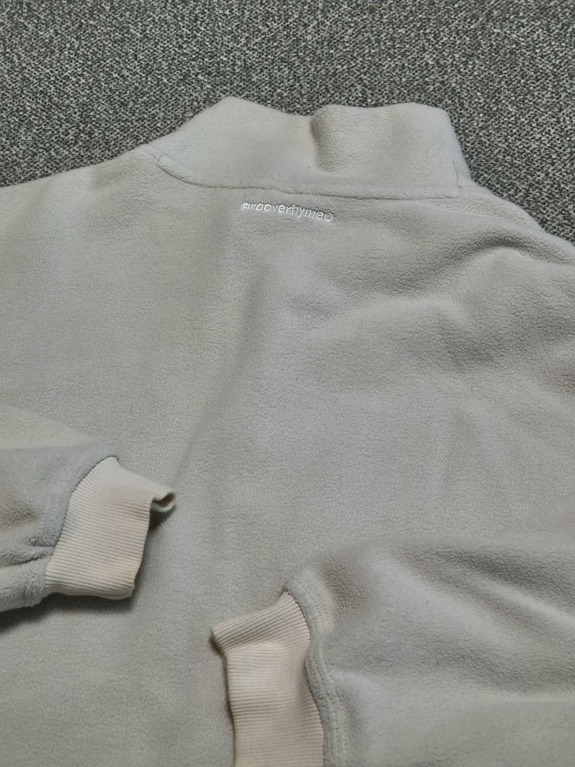 grooverhyme 하프집업 L 실측 120 로 낭낭하게 상품이미지8