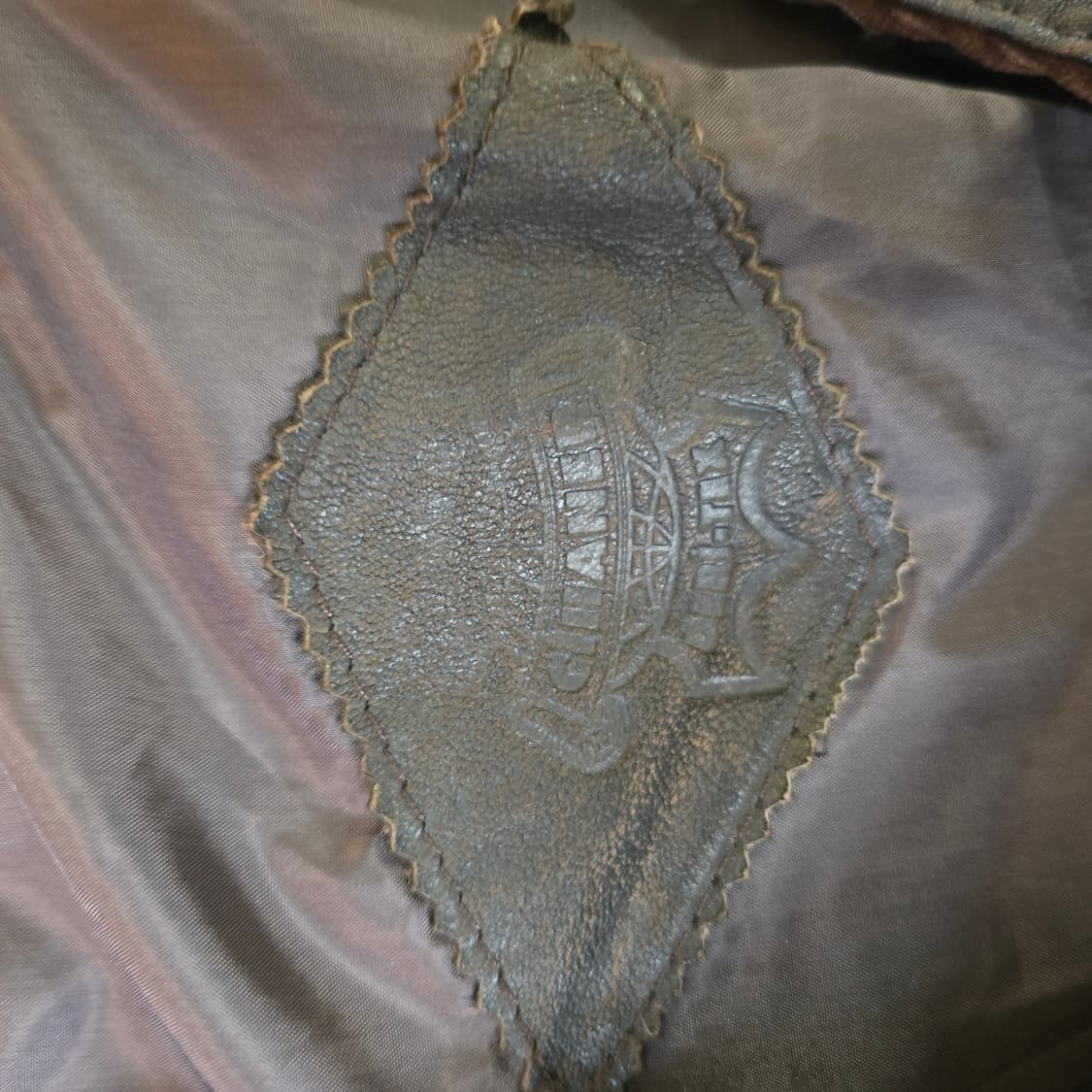 램스킨 레더 베스트 빈티지 상품이미지4