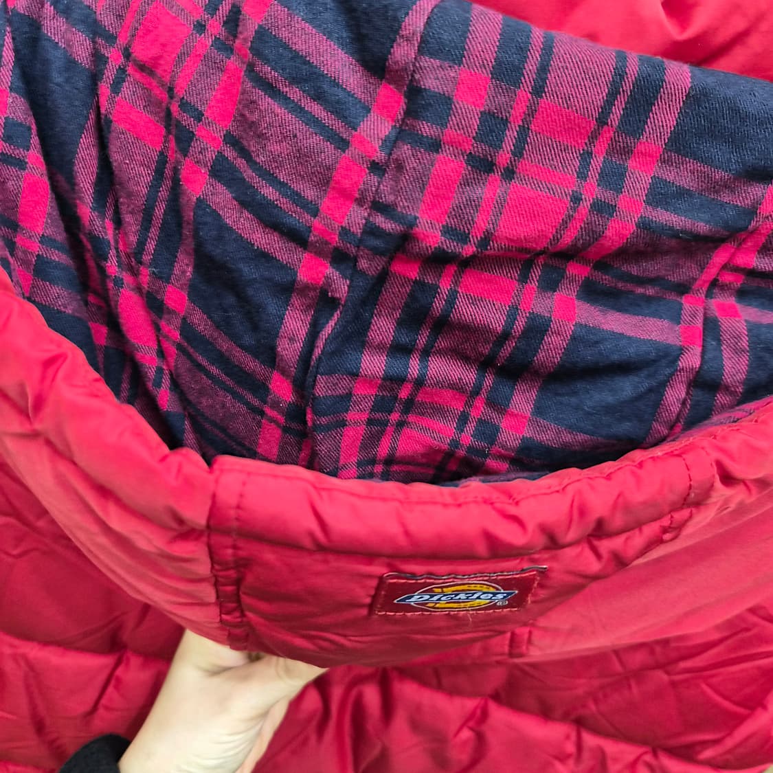 디키즈 후드 패딩 조끼 상품이미지8