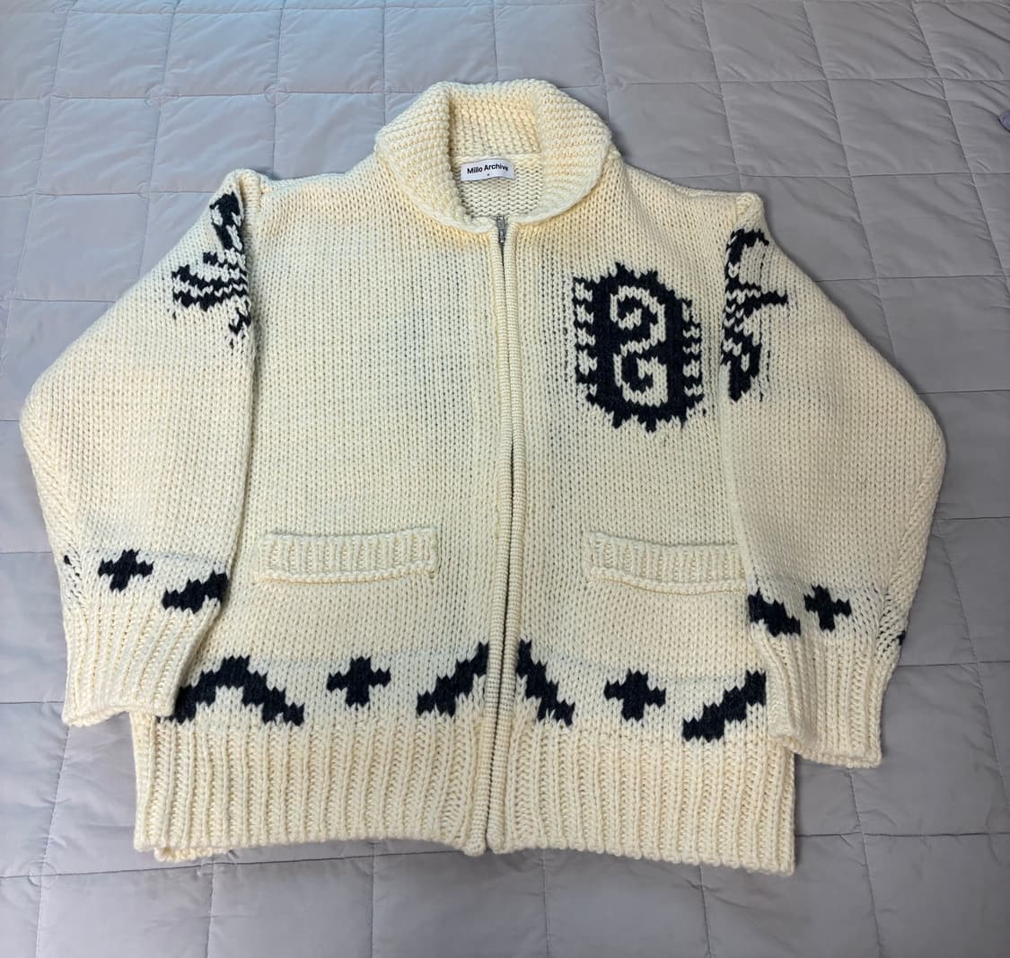 밀로 아카이브 오리엔탈 코위찬 니트 [아이보리] M사이즈 상품이미지3