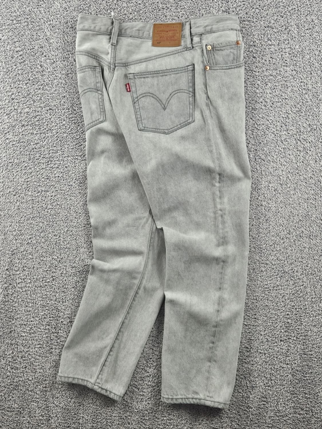 리바이스 501 그레이 진 데님 팬츠 ( 28X26 ) / 10868 상품이미지3