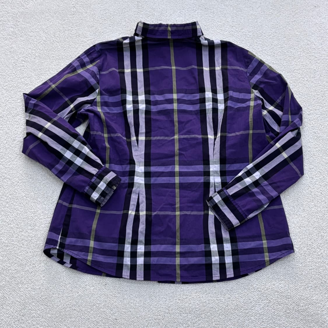 88 빈티지 체크 패턴 셔츠 0324E 상품이미지2