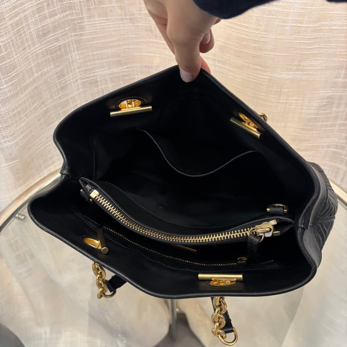 정품 토리버치 플레밍 토트백     상품이미지8