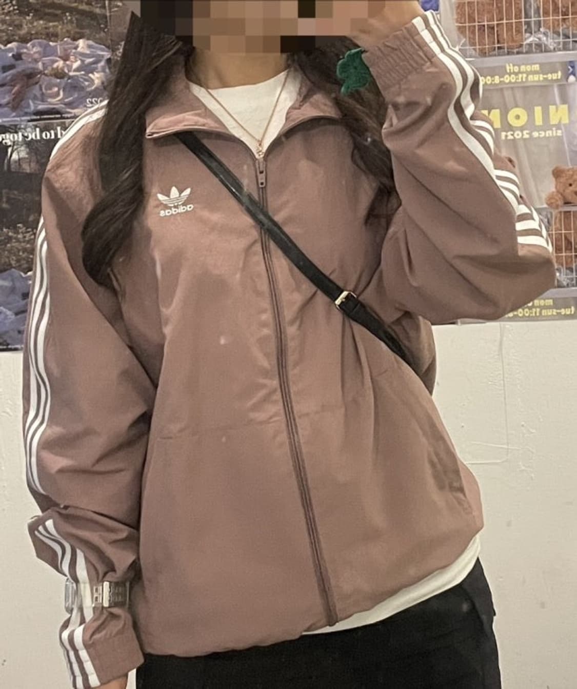 아디다스 브라운 바람막이 상품이미지1