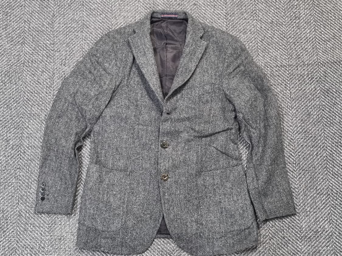 MALE & CO. 헤링본 울 블레이저 상품이미지1