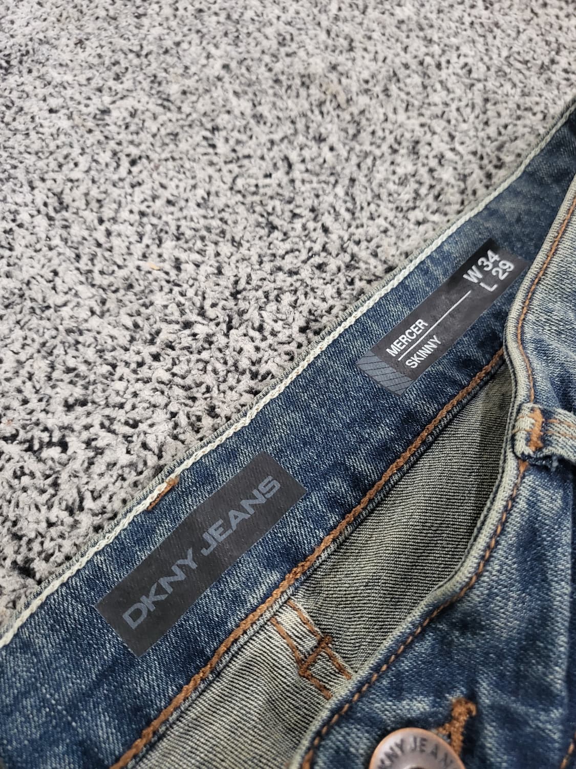 DKNY 워싱 팬츠  상품이미지4
