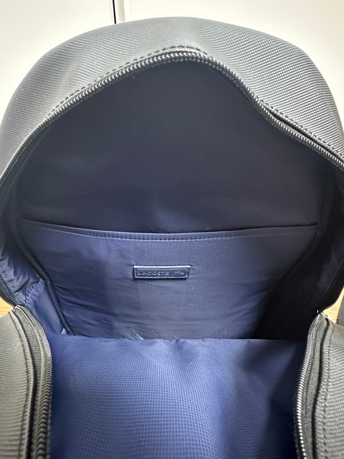 라코스테 PVC 백팩 블랙 상품이미지7