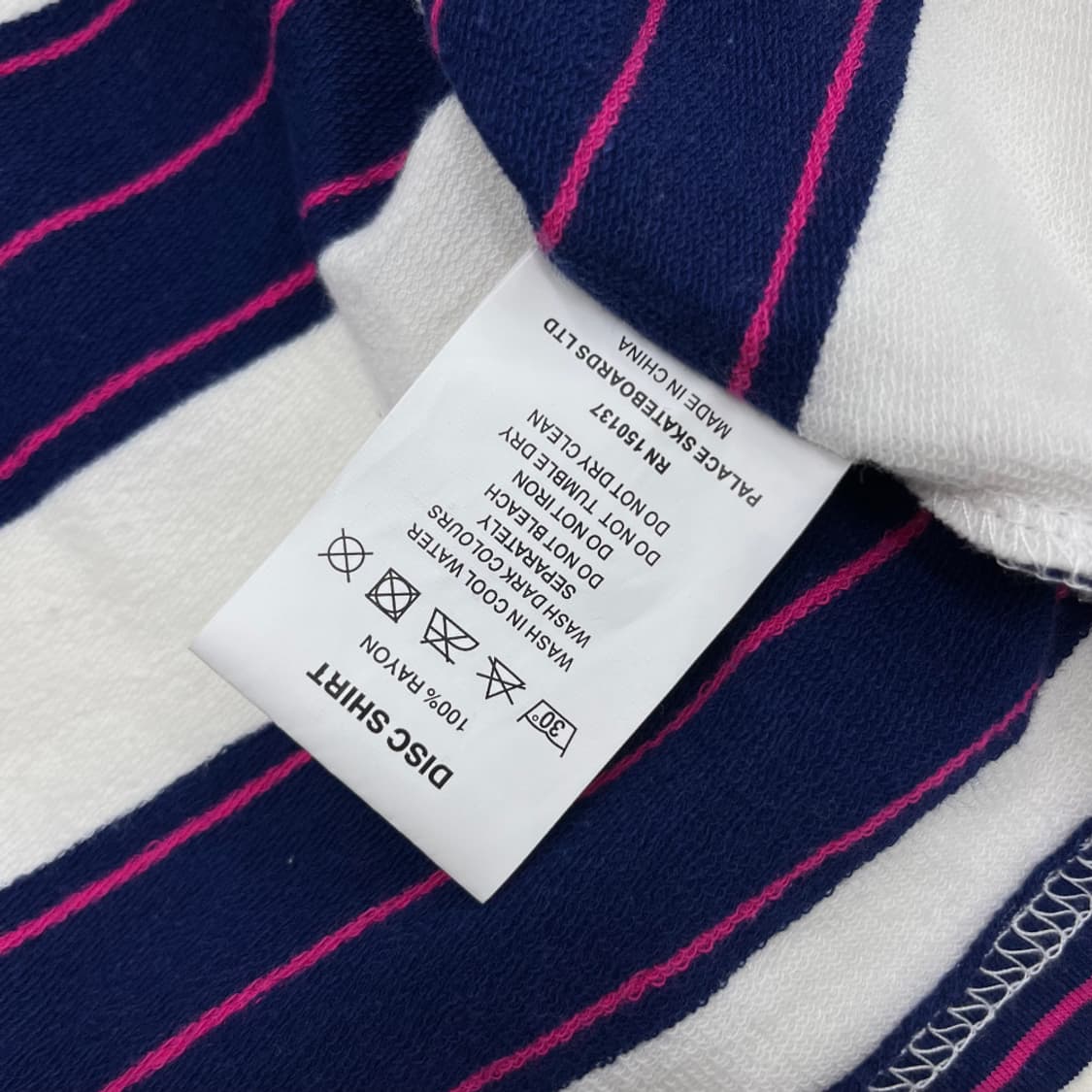 팔라스 퍼플배색 단가라 화이트 롱슬리브 XXL 상품이미지5