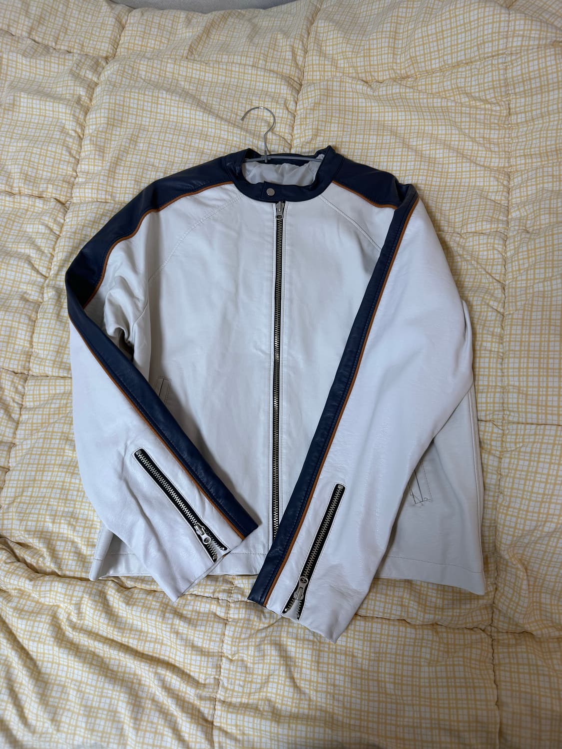 릿킴 레이싱 레더 자켓 상품이미지4