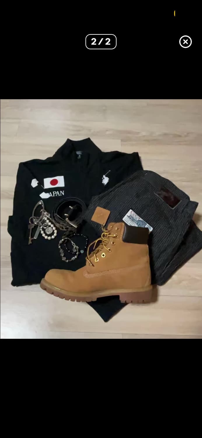 폴로 빅포니 재팬 코튼 집업 S 상품이미지2