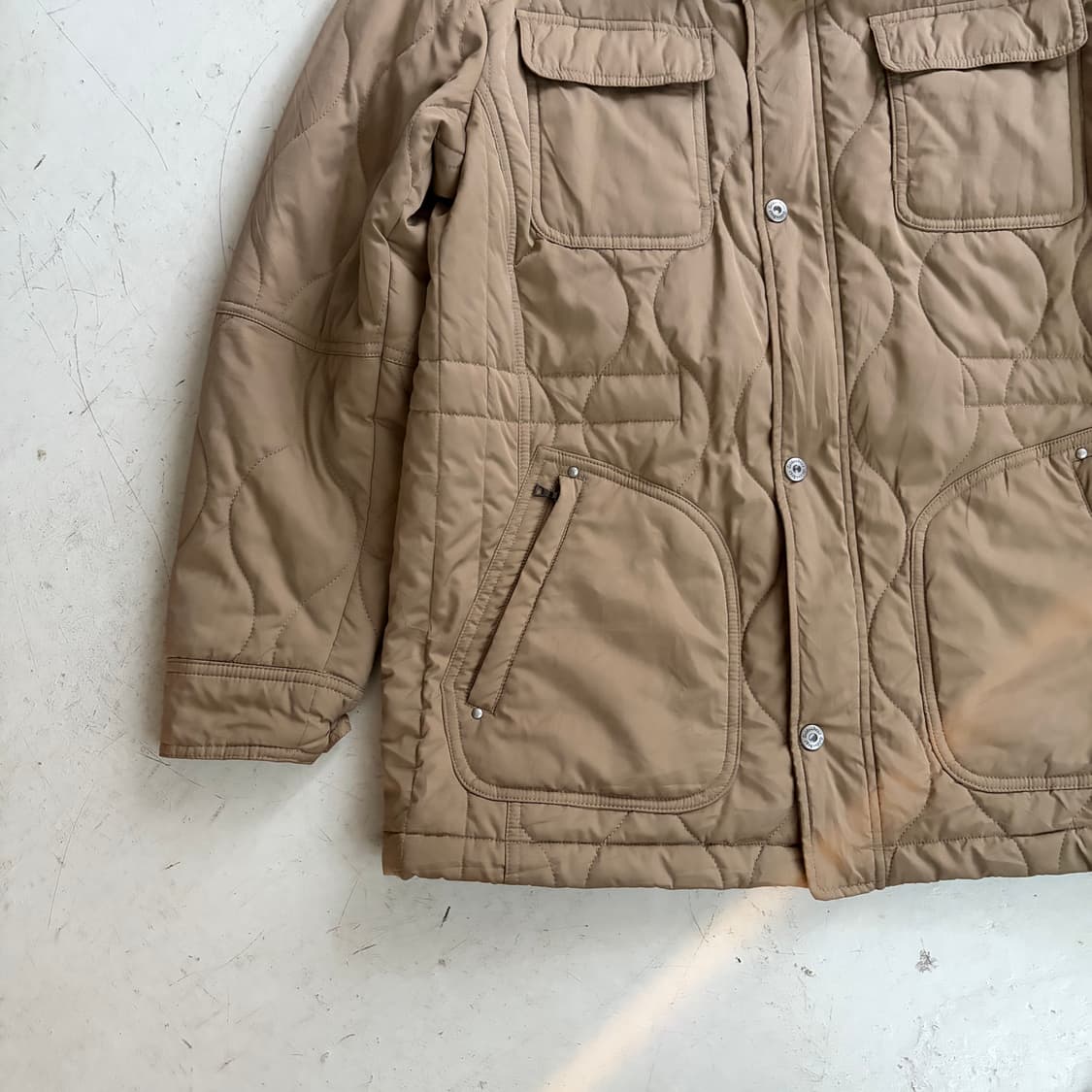 골든베어 빈티지 퀄티드 자켓 M 상품이미지3