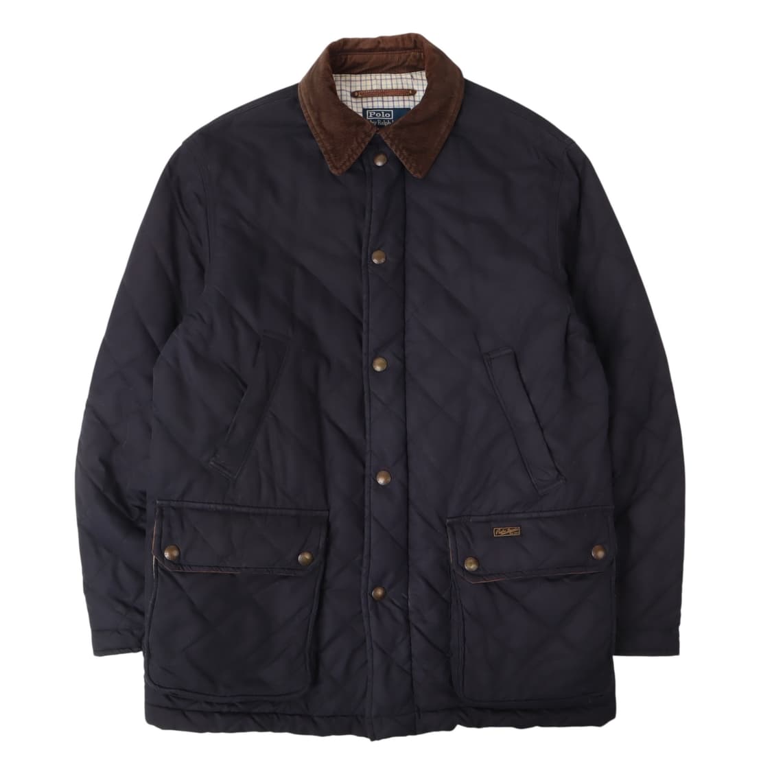 폴로 랄프로렌 네이비 코듀로이 퀄팅 자켓 상품이미지1