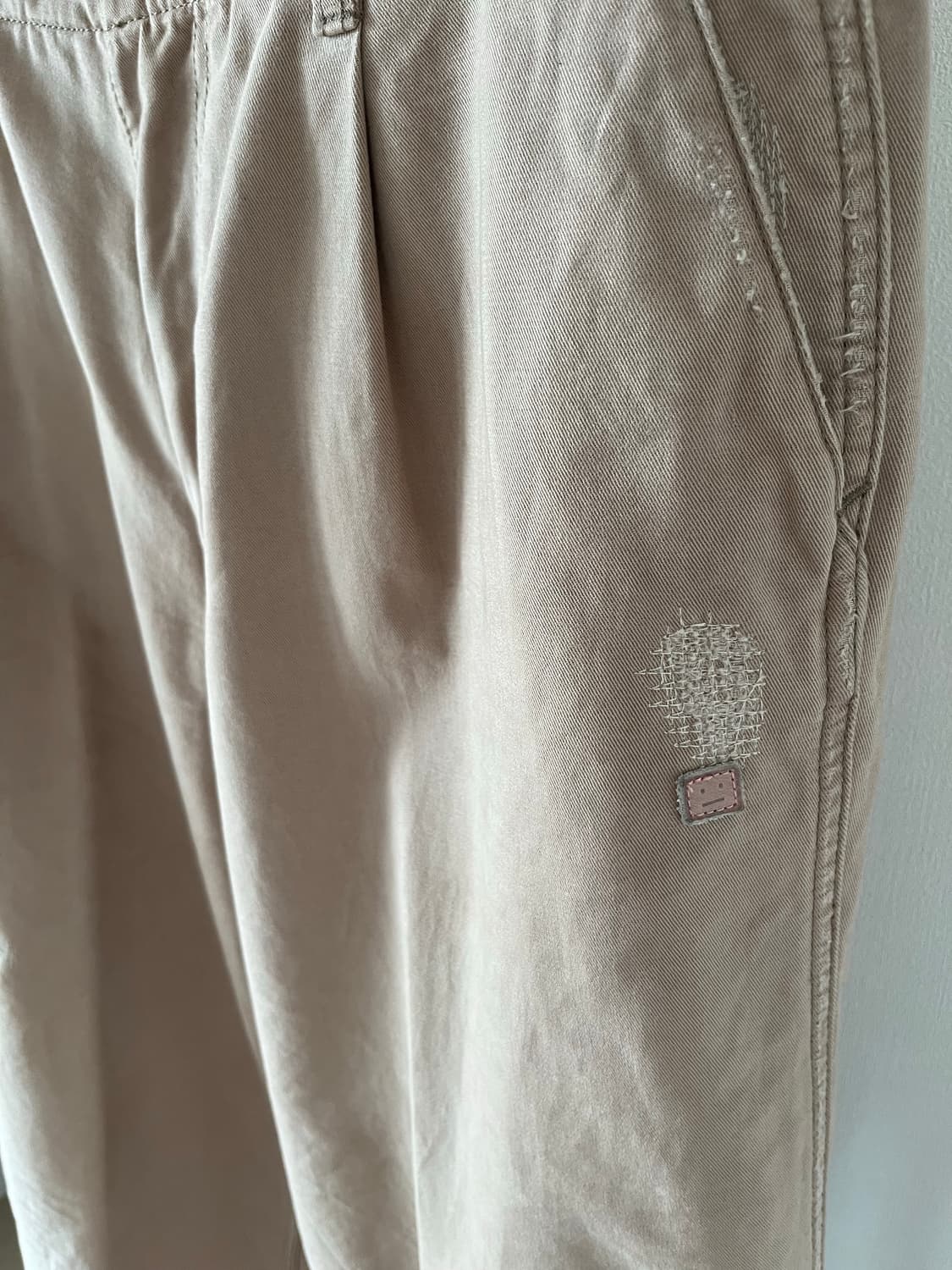 아크네 스튜디오 워크웨어 트라우져 데저트 베이지 상품이미지5