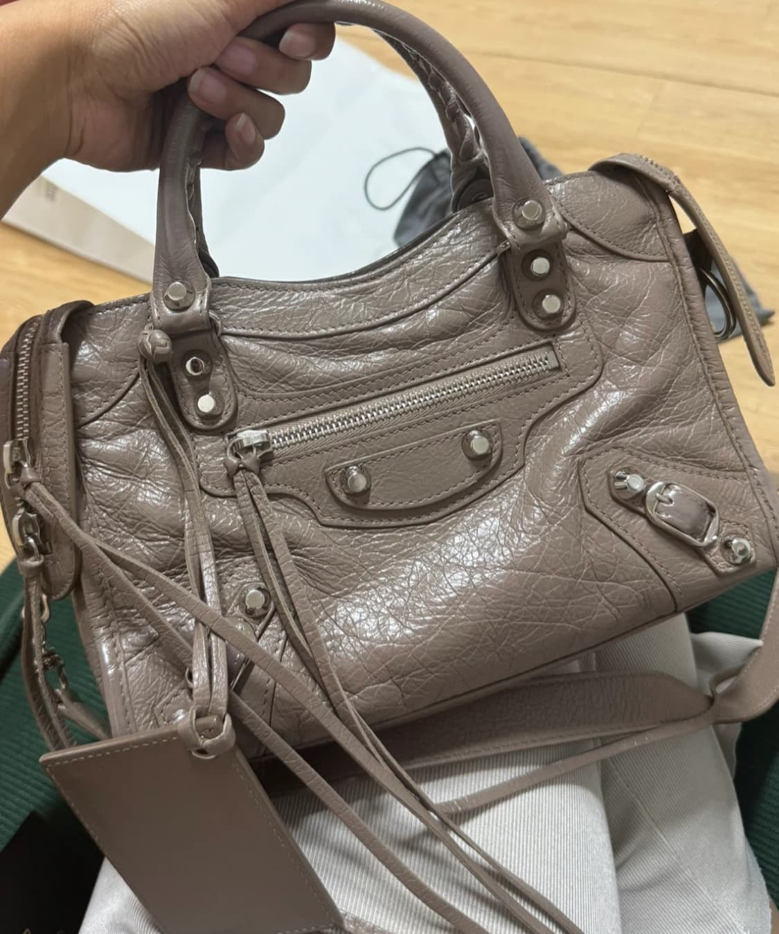 발렌시아가 모터백 시티백 스몰 (정품) 상품이미지2