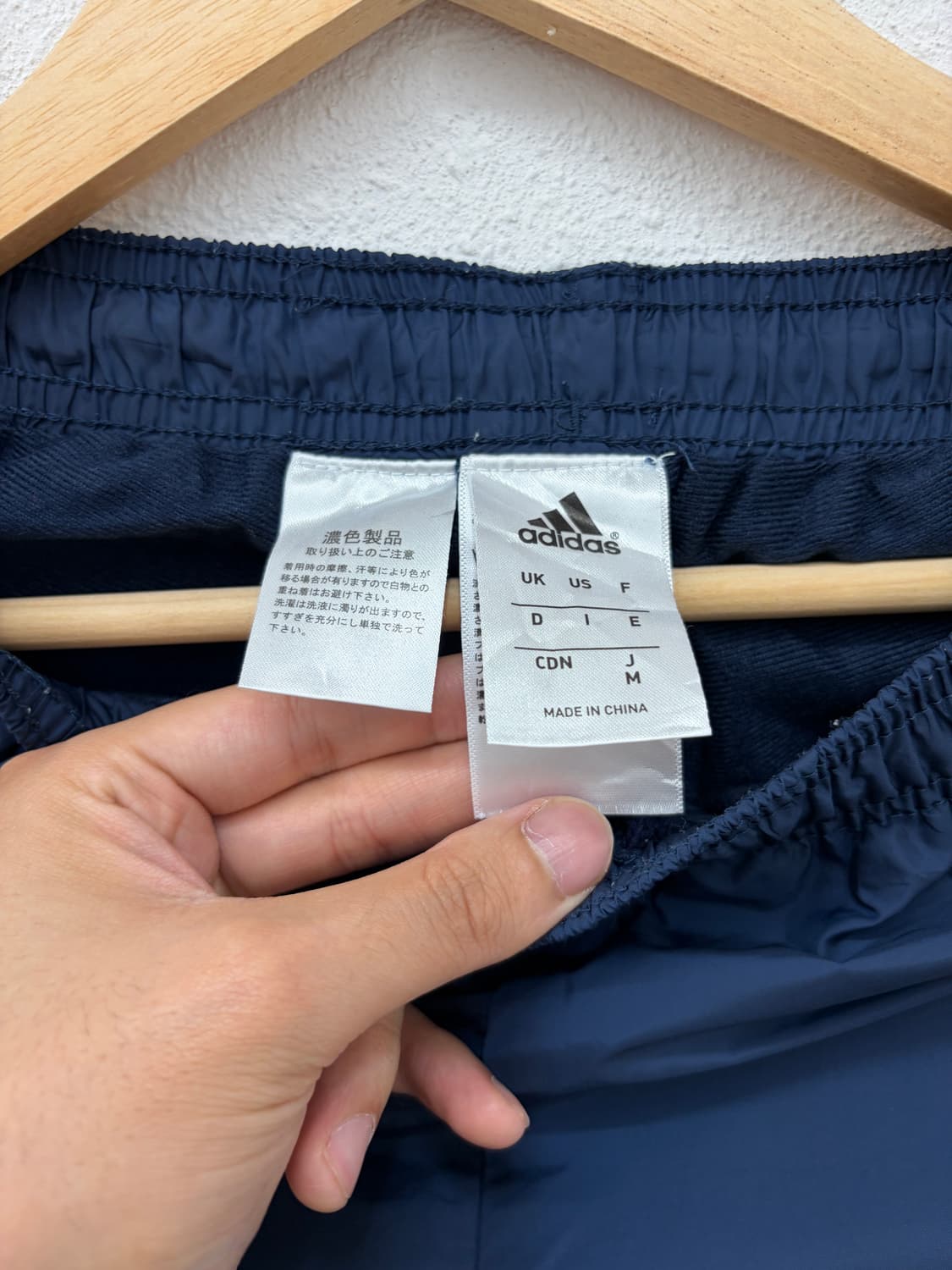 Y2K adidas 네이비 삼선 트랙 셋업 상품이미지10