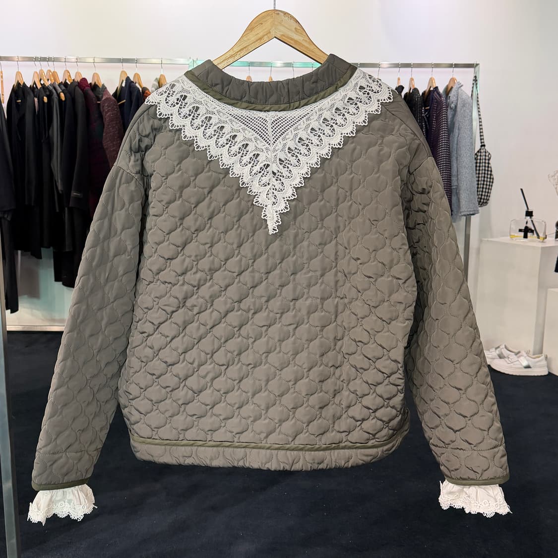 [FREE] 리메이크 커스텀 깔깔이 퀼팅자켓 상품이미지2