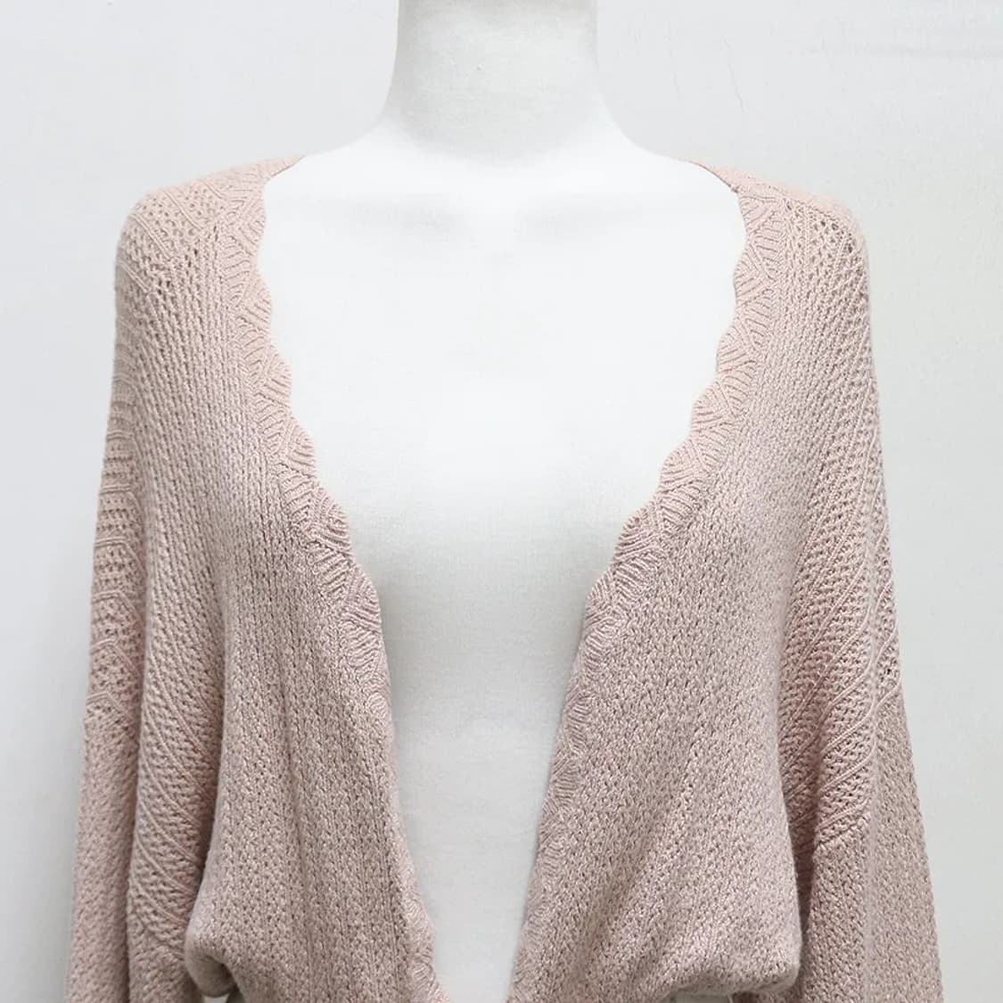 MYSTY WOMAN 핑크 볼레로 가디건 60475 상품이미지3