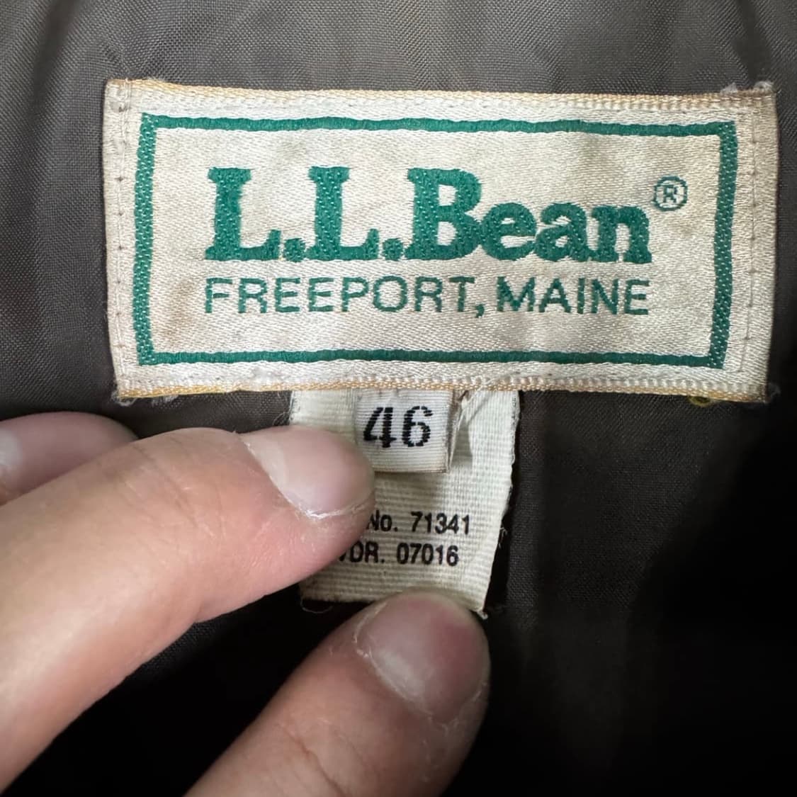 USA LL Bean A-2 레더, 46 상품이미지6