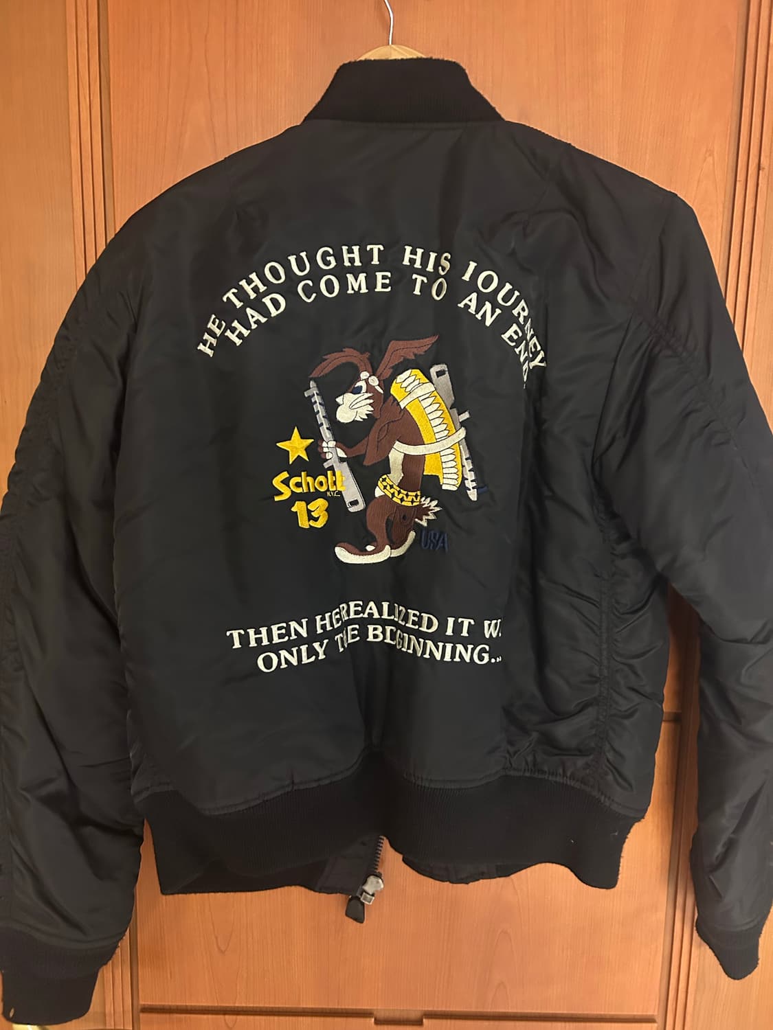 쇼트 NYC MA-1 상품이미지2