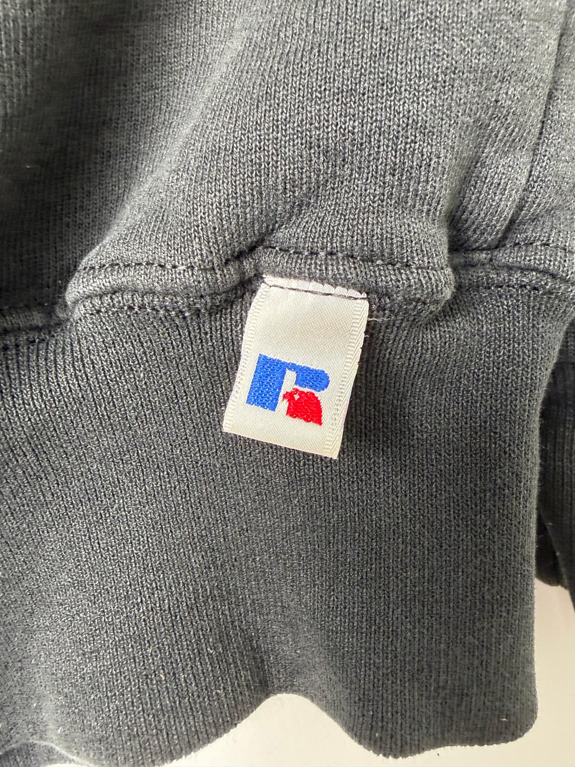 90s Russell Quarter Zip Sweatshirt (blac 상품이미지5