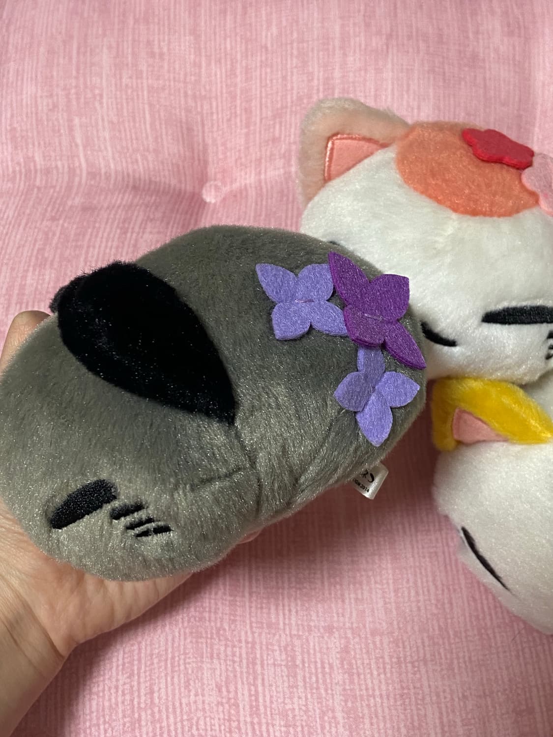 일괄)고전 빈티지 후류 네무네코 고양이 벚꽃 인형 상품이미지3