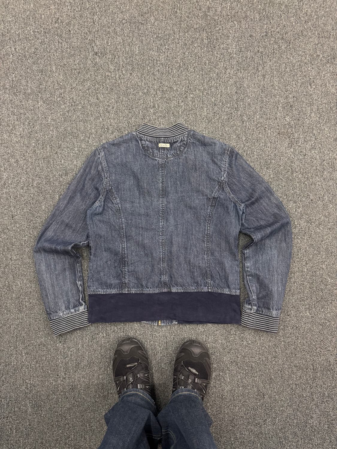 컨버스 빈티지 여성 y2k 워싱 데님집업 자켓 상품이미지5