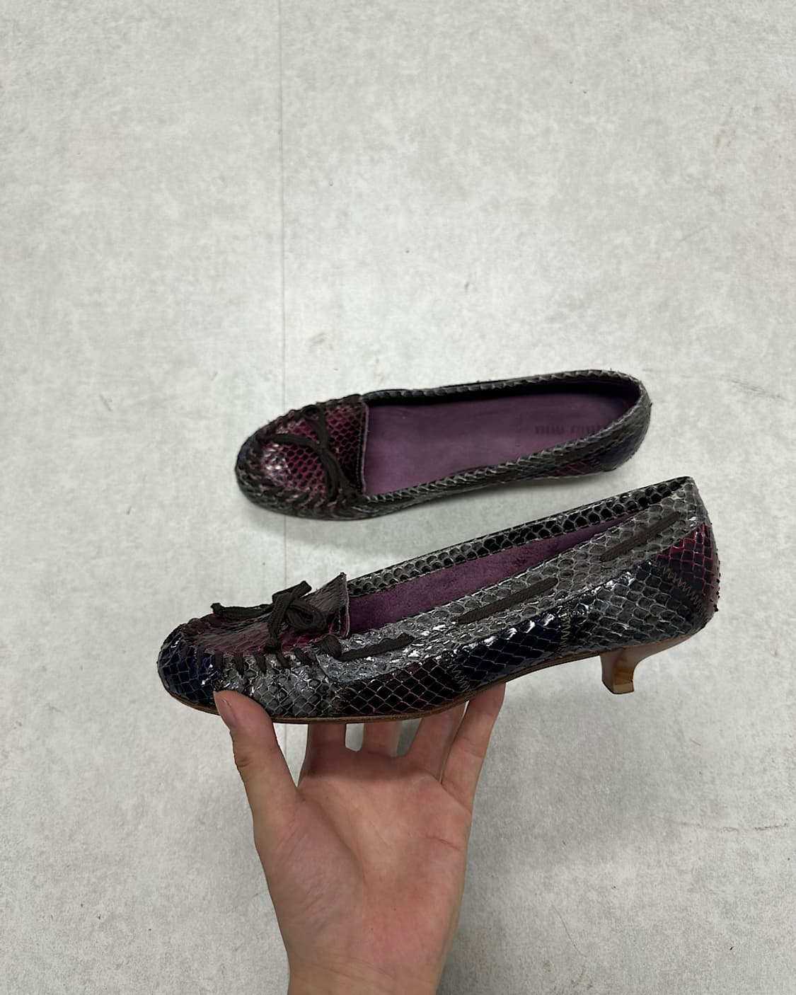 Miu miu 뱀피 상품이미지1