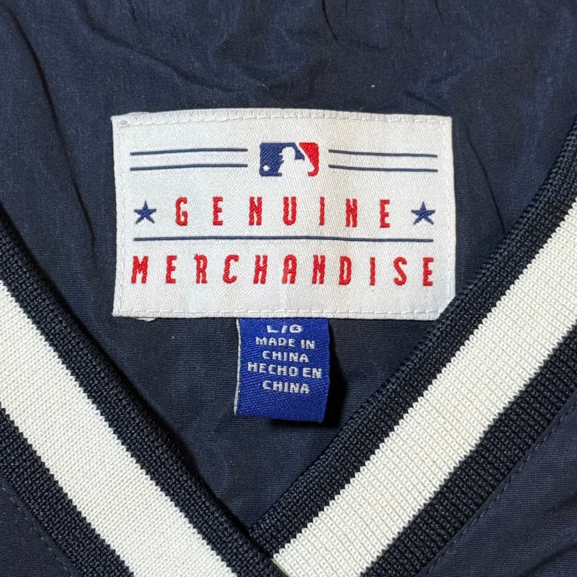 MLB 디트로이트 타이거즈 바람막이 네이비 상품이미지5