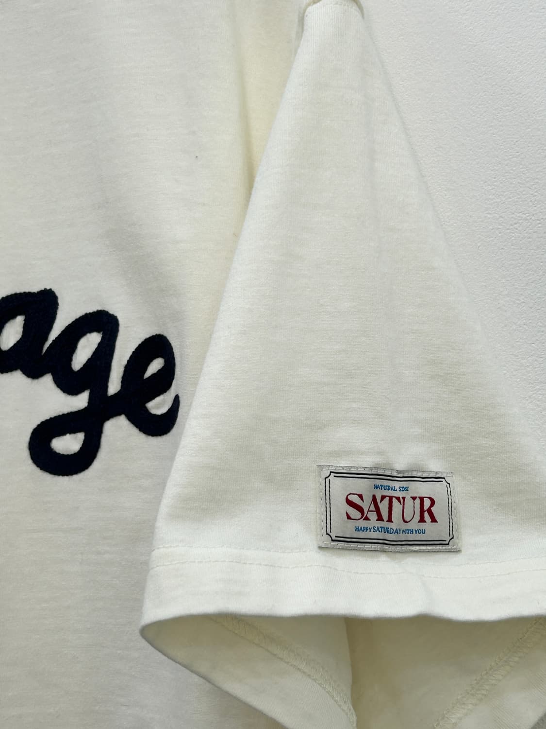 세터 Satur Bon Voyage 반팔 티셔츠 105 XL 상품이미지3