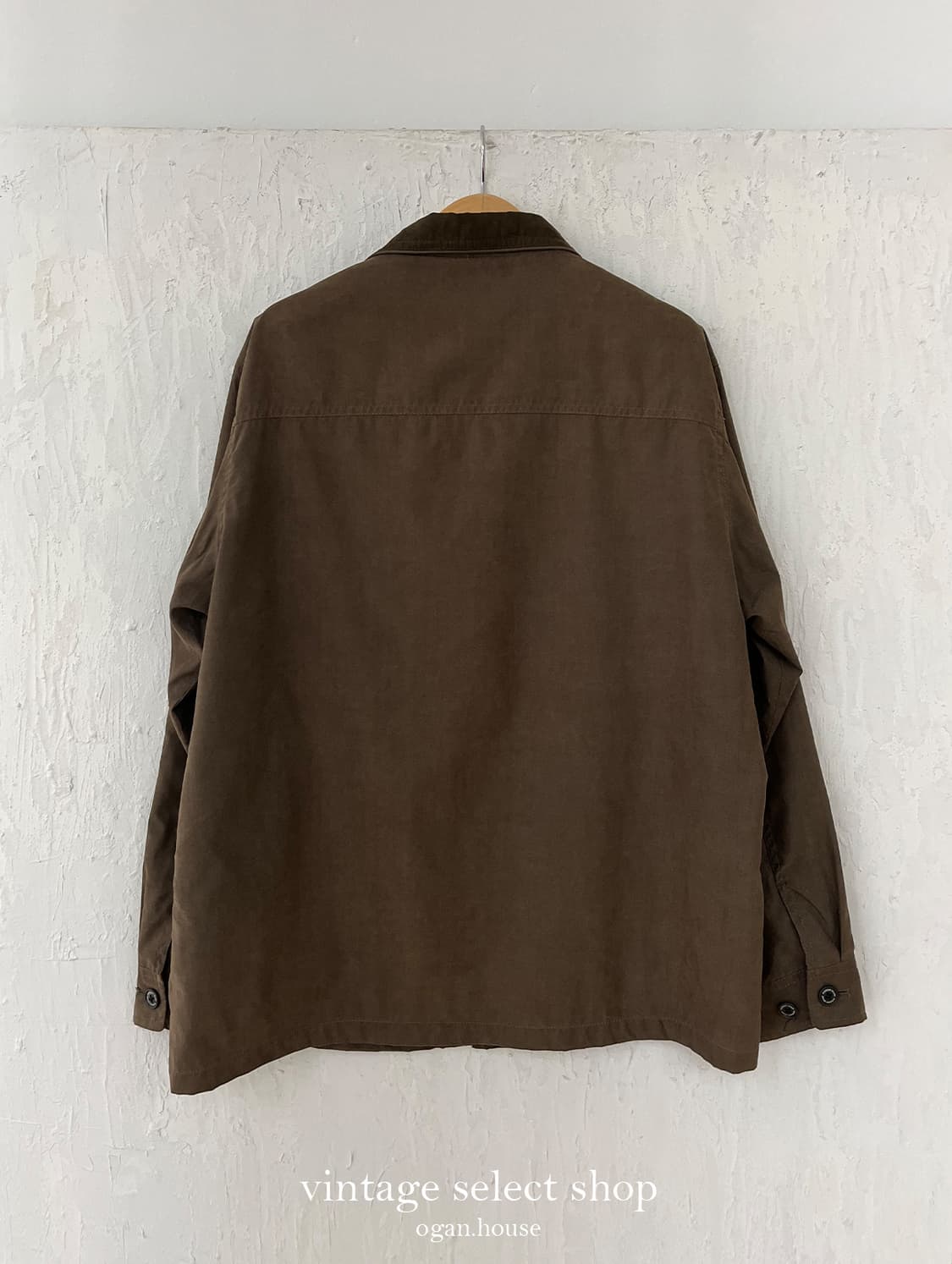 vintage brown minimal jacket(unisex) 상품이미지2