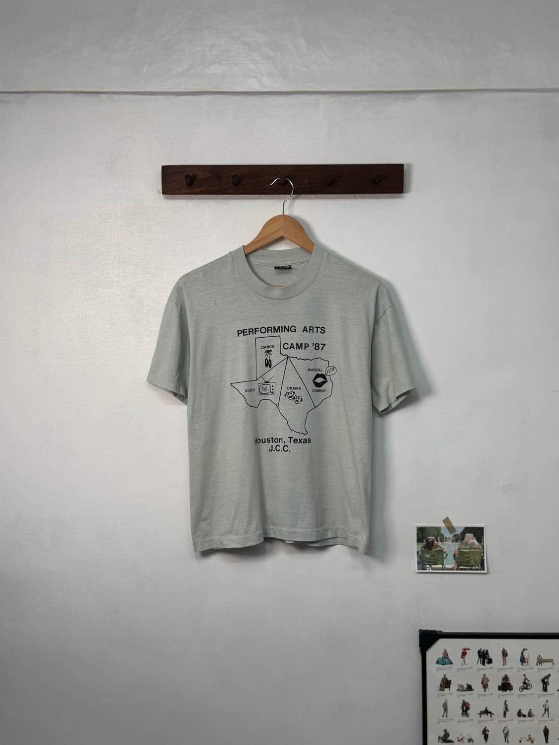 1987 Performing Arts Camp usa 티셔츠/T192 상품이미지1