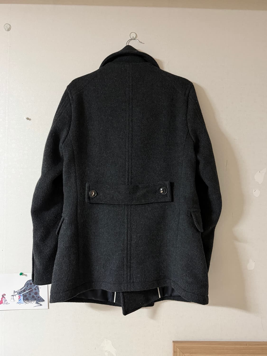 빈티지 울 모직 피코트 (95) 상품이미지2