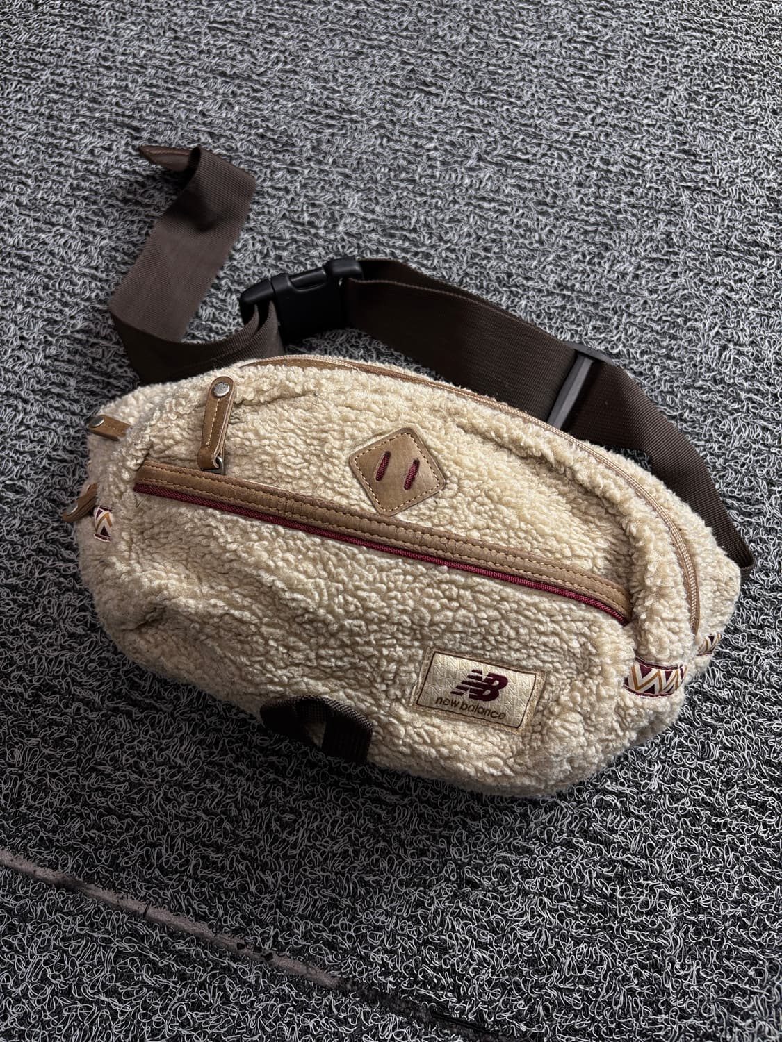 뉴발란스 쉐르파 플리스 웨이스트 백 1547 상품이미지1