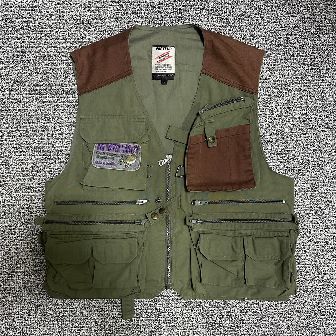 (L) 바넥스 PROTEUS 낚시 조끼 베스트 상품이미지1
