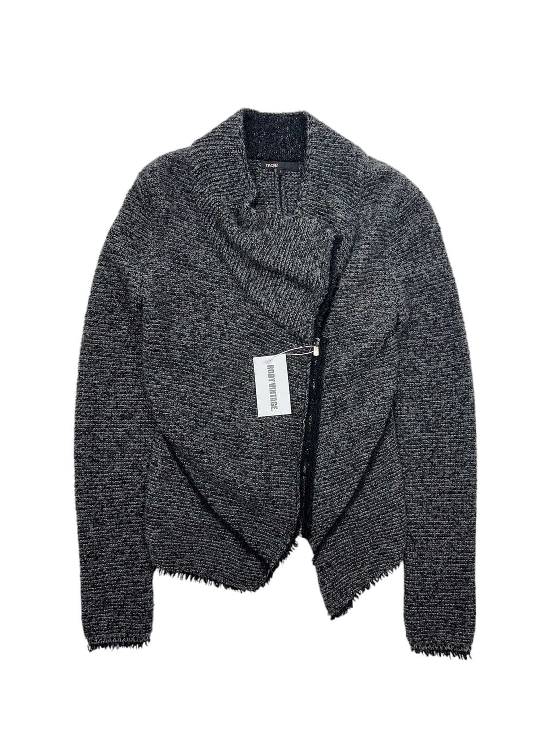 마쥬 니트 라이더 자켓 상품이미지3