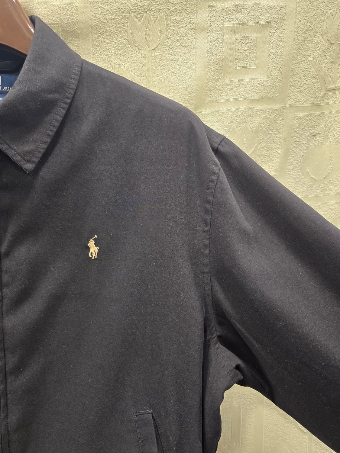 폴로 랄프로렌 블랙 바이스윙 블루종 자켓 95~100 상품이미지4