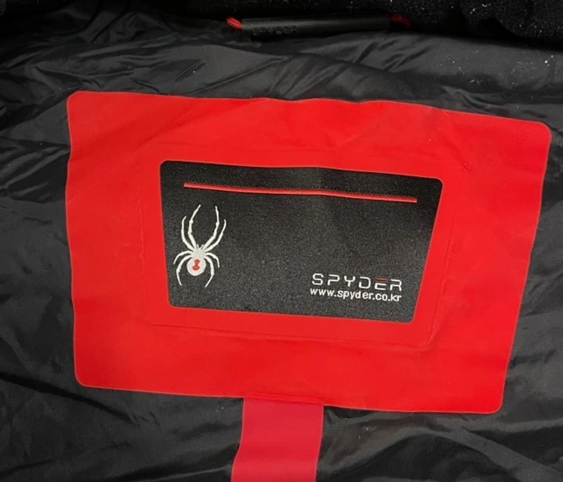 스파이더 스키 패딩 오리털 덕다운 후드 스키 조끼 패딩 105~110 상품이미지4