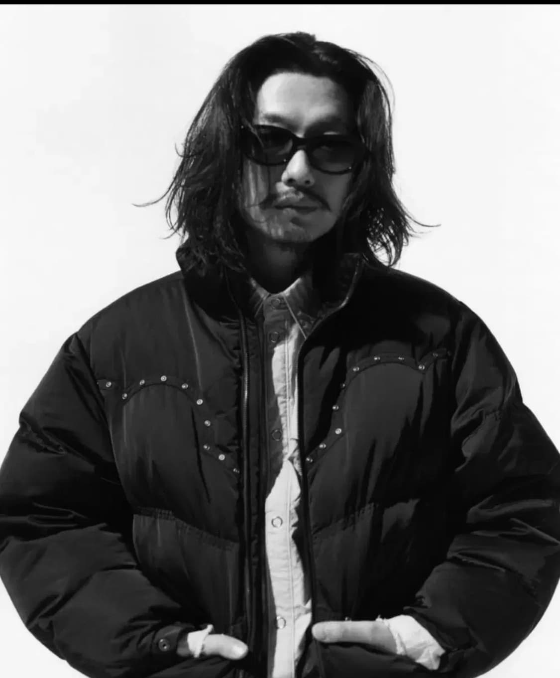 언어펙티드 X 이동휘 콜라보 stud down 점퍼 상품이미지1