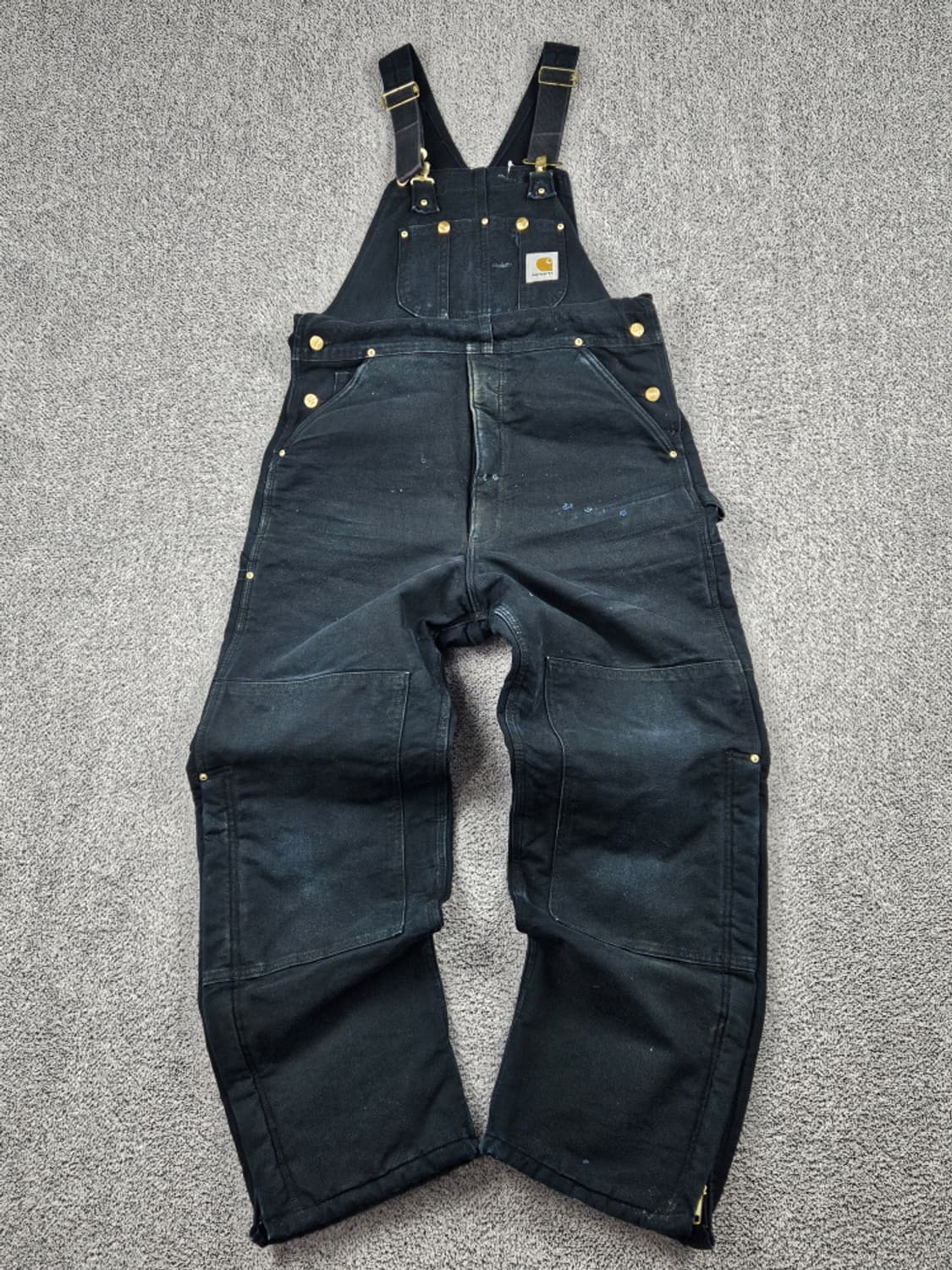 칼하트 덕 캔버스 더블니 워크 오버롤 ( 상세설명참조 ) / 10235 상품이미지1