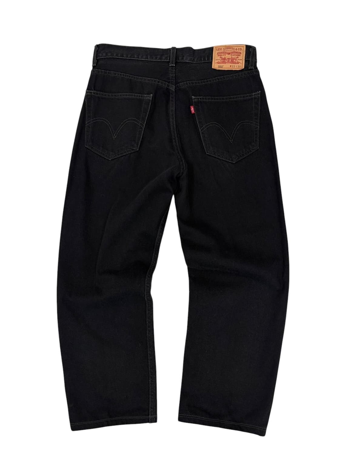 00s 리바이스 550 블랙 데님 팬츠 (33)  상품이미지5
