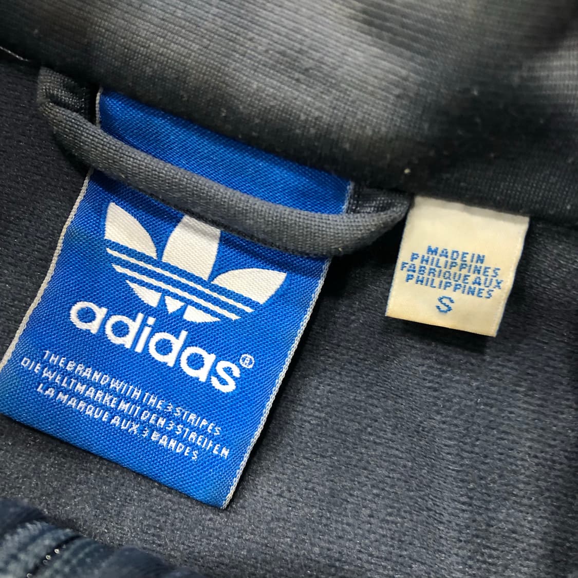 아디다스 파이어버드 그레이 블루 져지 트랙 자켓 상품이미지6