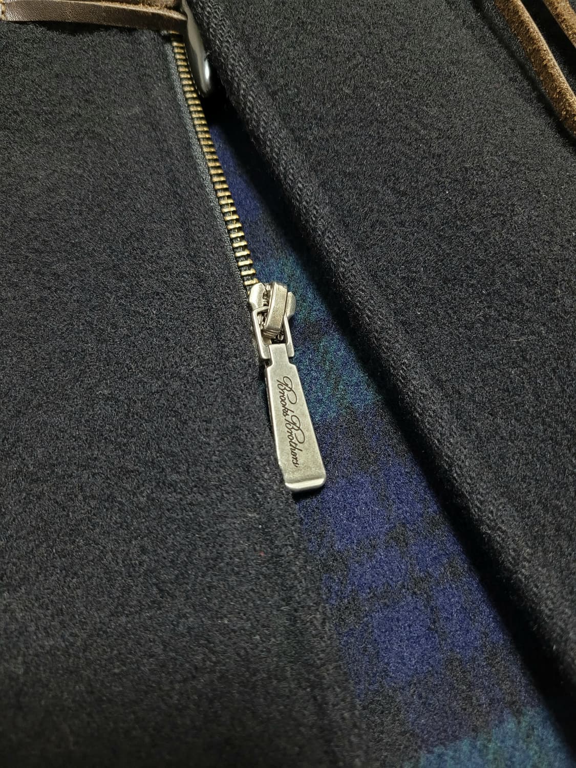 브룩스 브라더스 울 더블코트 블랙 95 (s) 상품이미지5