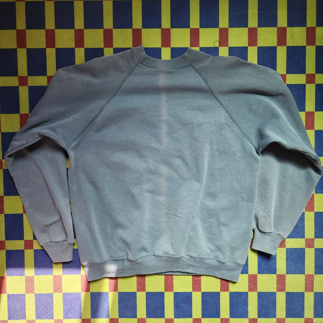 90s 헤인즈 미키마우스 래글런 스웻셔츠(USAmade) 상품이미지5