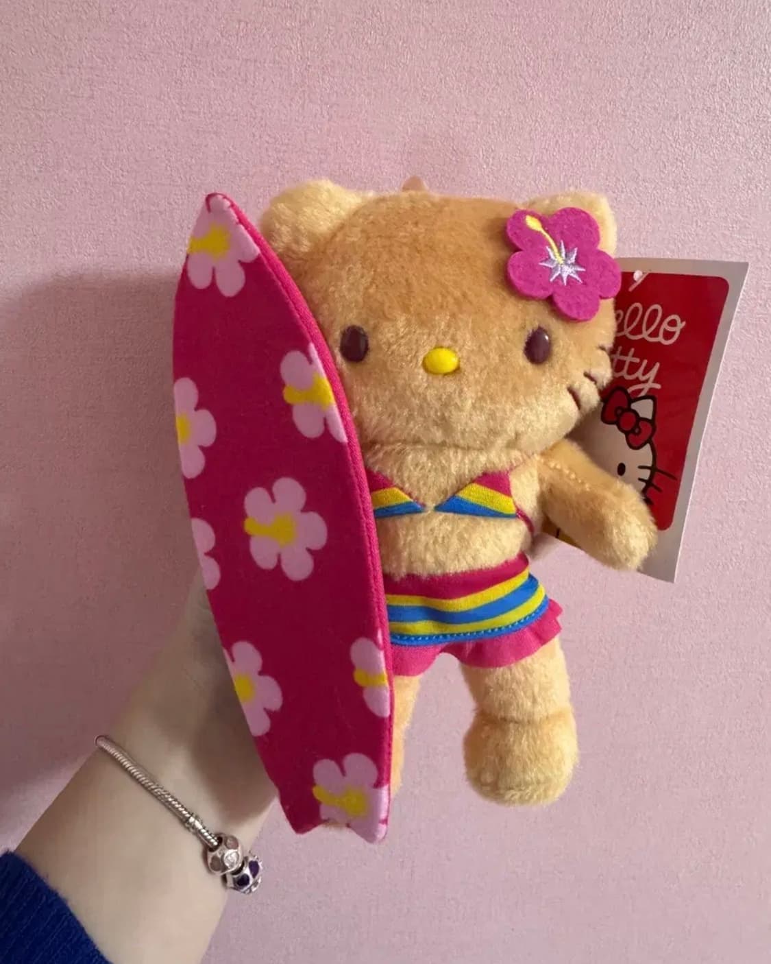 도쿄 50주년 키티전시회 서핑태닝키티 태닝키티 고전 키티 상품이미지1