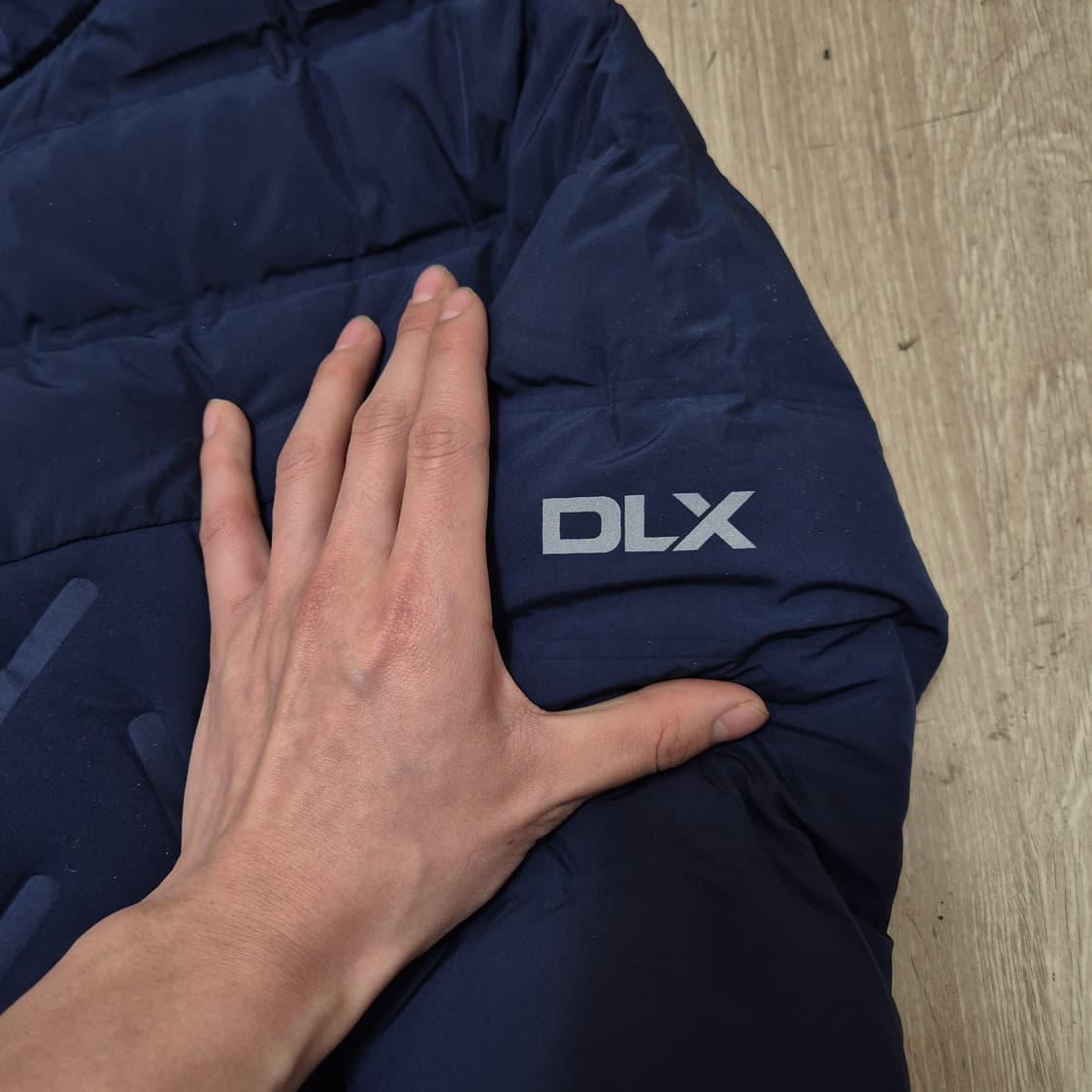 트레스패스 네이비 덕다운 경량패딩 점퍼 L(100) 상품이미지4