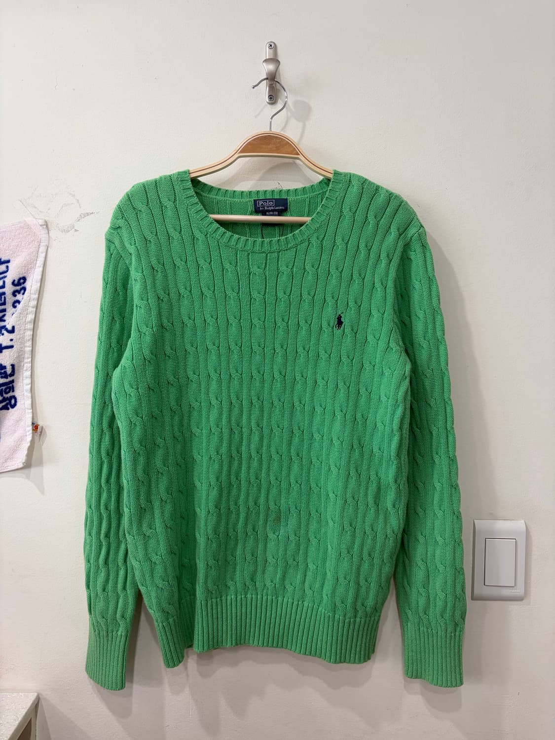 116. 폴로 꽈배기 니트 상품이미지1