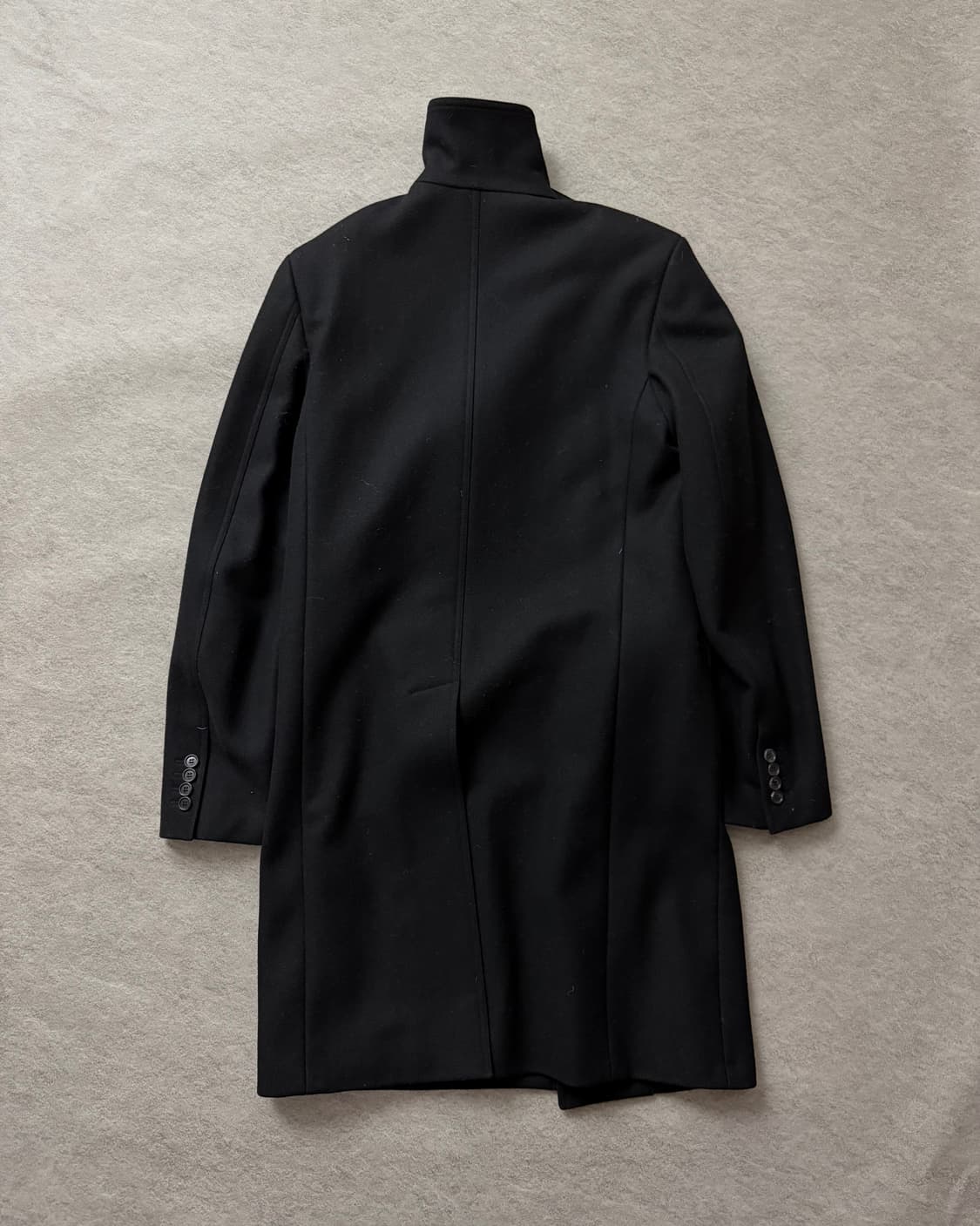 디올옴므 09AW사선비대칭 울 코트 상품이미지4